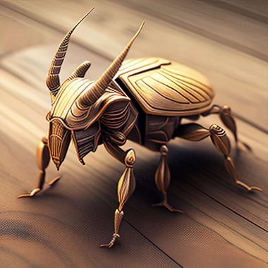 3D model Lucanus laminifer (STL)